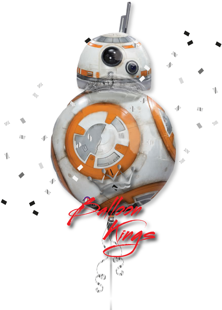 Bb8 - Star Wars Balloons Uk (1280x1280), Png Download