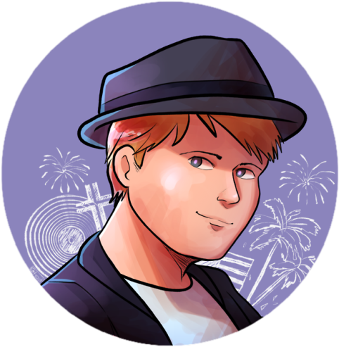 Soooo I Did A Patrick Inspired By Ab/ap 🎆 - Illustration (500x500), Png Download