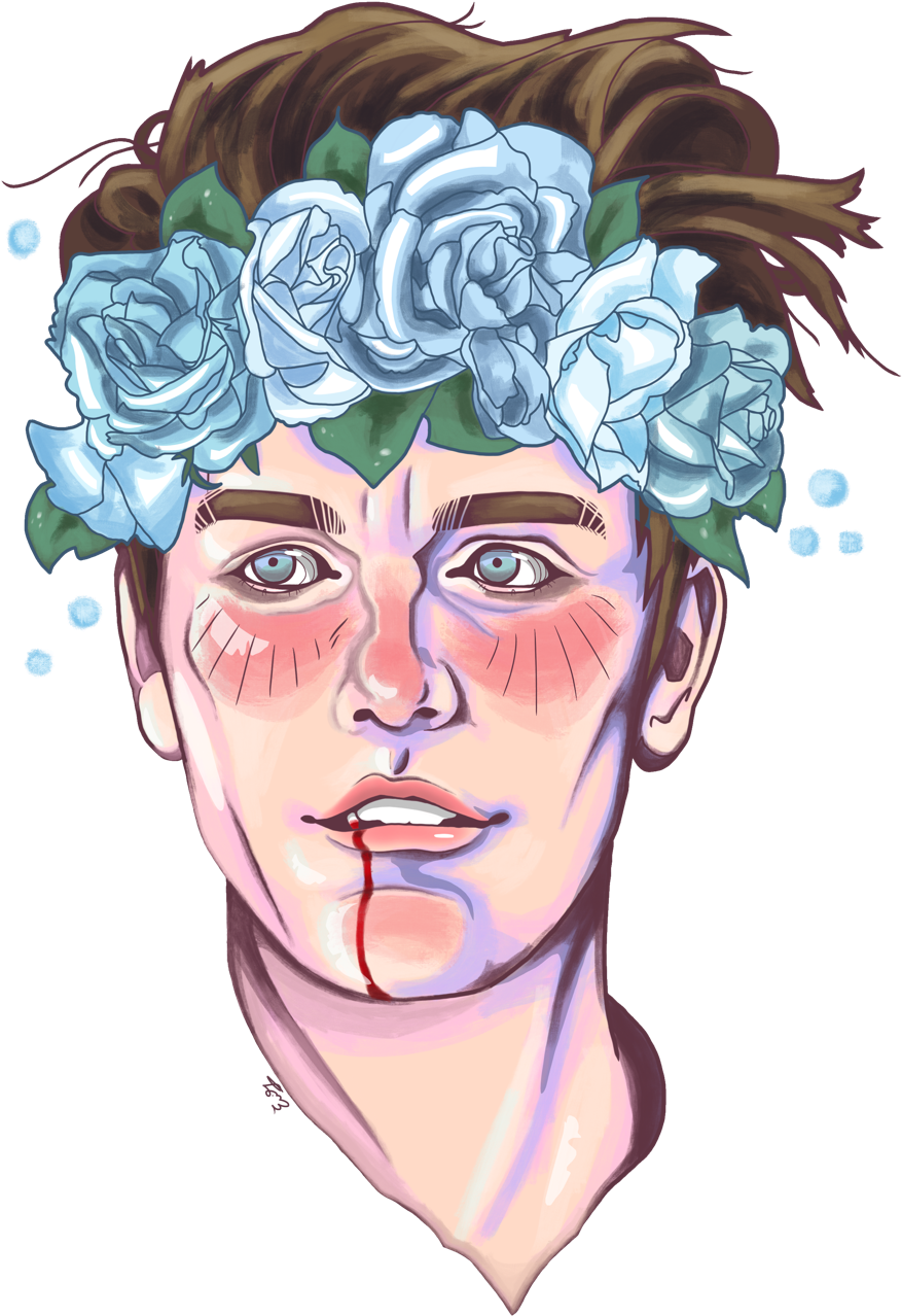 Dallon Weekes Brallon Patd P Atd Panic At The Disco - Rosy Cheeks Langärmeliges Shirt (904x1280), Png Download