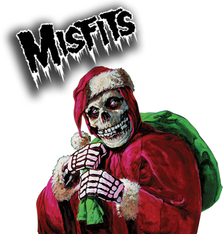 Misfits Christmas (743x778), Png Download