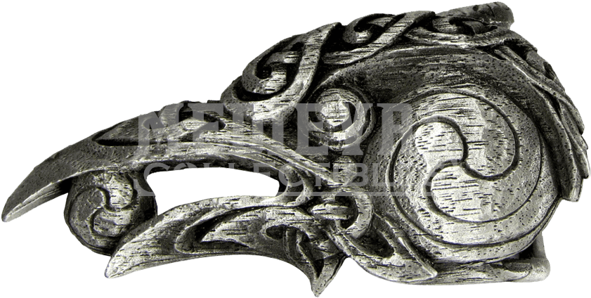 Dryad Design Pewter Celtic Knot Raven Belt Buckle (850x850), Png Download