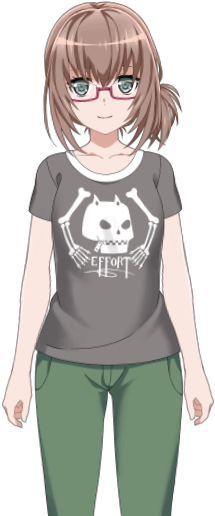 Practice Wear Live2d Model - Model (429x631), Png Download