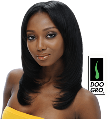 Mega Long Promote Strong, Healthy Shiny Hair - Doo Gro Mega Thick Anti Thinning Growth Lotion, 12 (400x380), Png Download