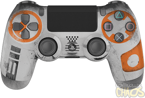 Authentic Sony Quality - Ps4 Star Wars Custom Controller (474x340), Png Download