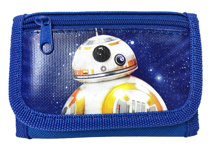 I Spotted This Cute Star Wars Bb 8 Tri Fold Velcro - Disney Star Wars The Force Awaken Robot Bb-8 Tri Fold (1024x528), Png Download