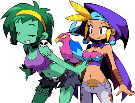 Shantae Characters (440x383), Png Download