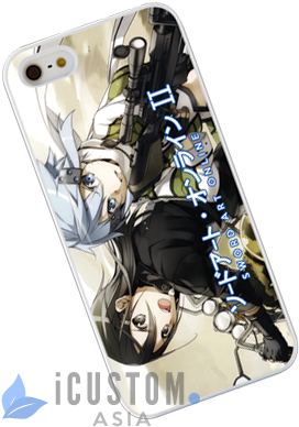 Sao Sword Art Online Ggo Kirito Sinon Iphone 5 5s Case - Mt Sword Art Online 2 Playmat Custom Play Mat Anime (327x400), Png Download