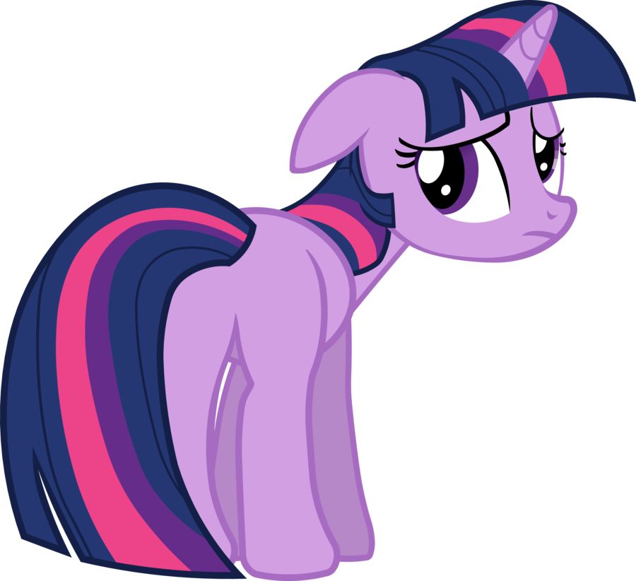 Twilight Sparkle Png Clipart - Twilight Sparkle Vector Evil (900x822), Png Download
