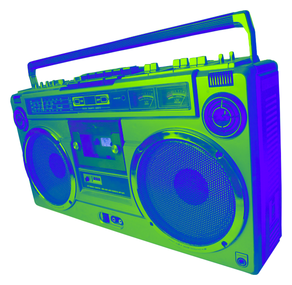 80 S Boom Box Pictures To Pin On Pinterest Pinsdaddy - Png 80's (580x565), Png Download