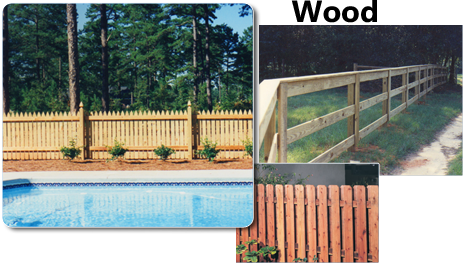 Wood Fencing Page - Fence (466x265), Png Download