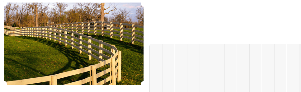 Aligned Brown Wooden Fences - Acme Fence Co (971x310), Png Download