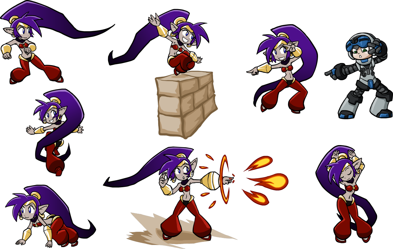 The Shantae Kickstarter Reached It's Initial Pledge - Shantae (1280x810), Png Download