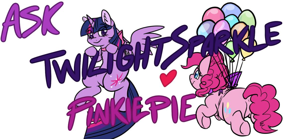Ask Twilight And Pinkie Pie (1150x575), Png Download