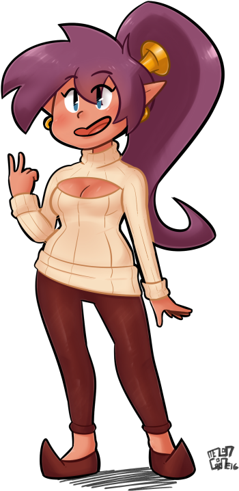 Shantae (380x750), Png Download