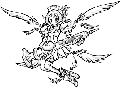 Nurse Cat - Wikia (440x320), Png Download