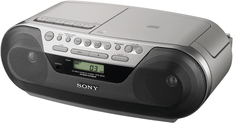 Sony Cfd-s05 Boombox Review - Sony Cfd S05 (786x655), Png Download