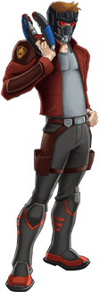 Star-lord - Disney Xd Guardians Of The Galaxy Star Lord (384x374), Png Download
