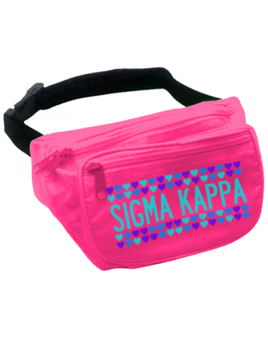 Sigma Kappa These Would Be Fun For A Bid Day - Fanny Pack (388x489), Png Download