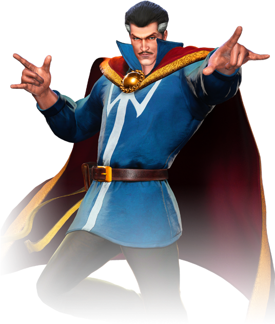 Doctor Strange - Marvel Vs Capcom Infinite Renders (535x708), Png Download