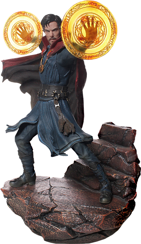 Doctor Strange Statue - Iron Studios Doctor Strange (480x797), Png Download