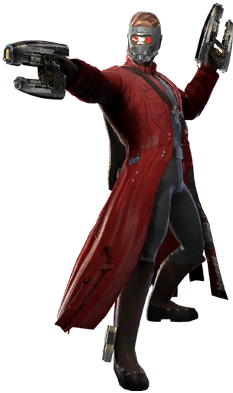 Playstation - Star Lord Png Marvel (300x420), Png Download