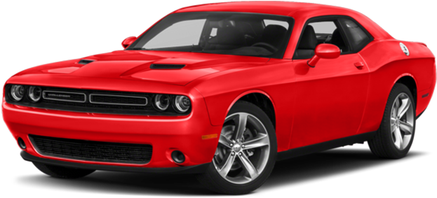 2018 Dodge Challenger Red - Dodge Challenger Cars (640x352), Png Download