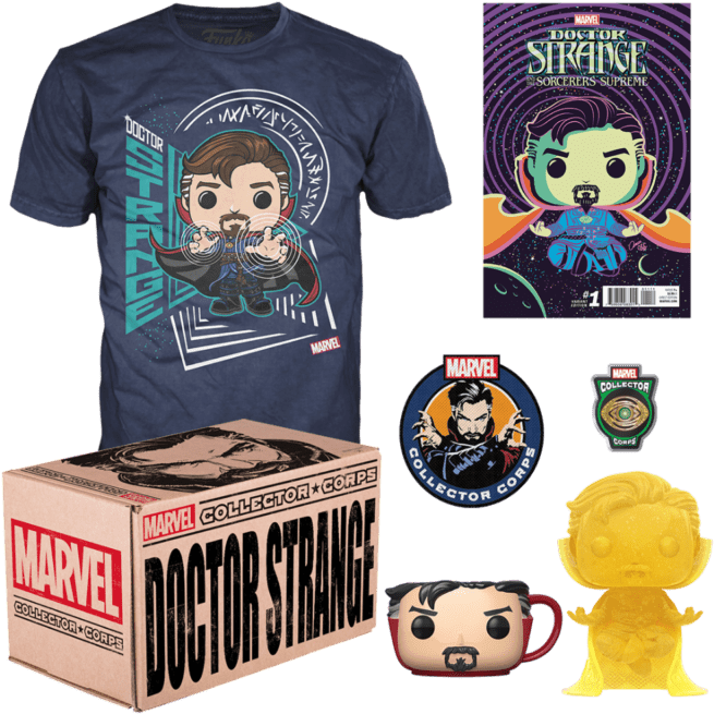 Marvel Collector Corps Doctor Strange (560x560), Png Download