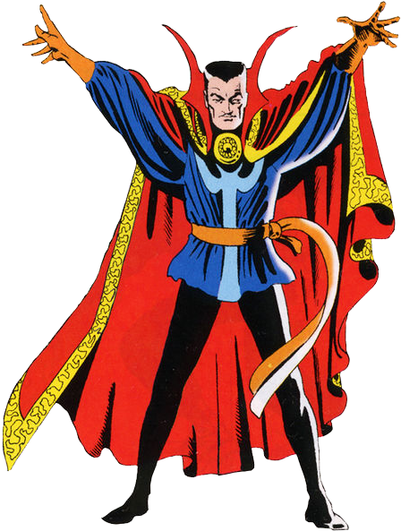 Spider Dr Strange Clipart (448x599), Png Download