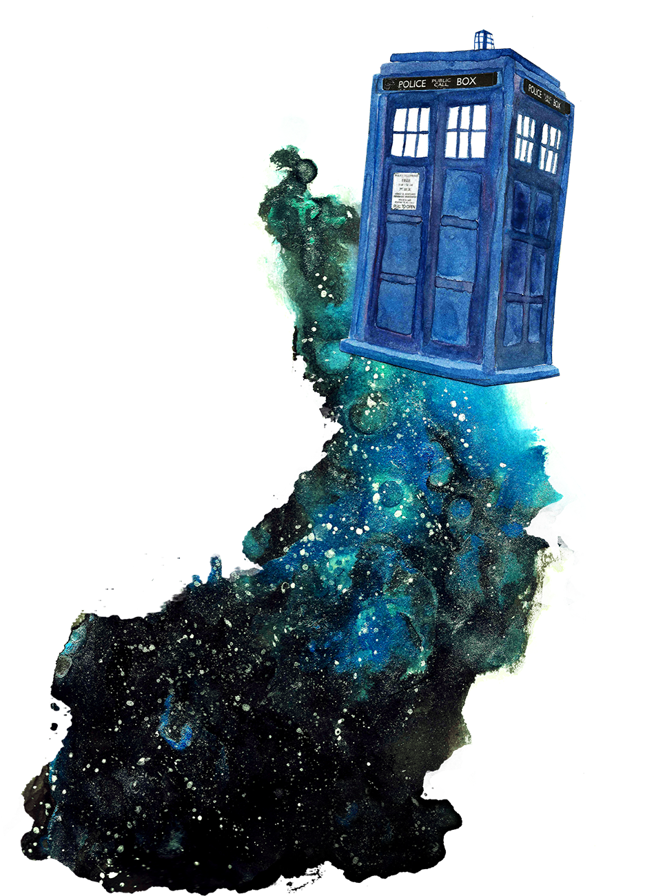 Official Celestielcastiel All Of - Doctor Who Tardis Fan Art (1000x1333), Png Download
