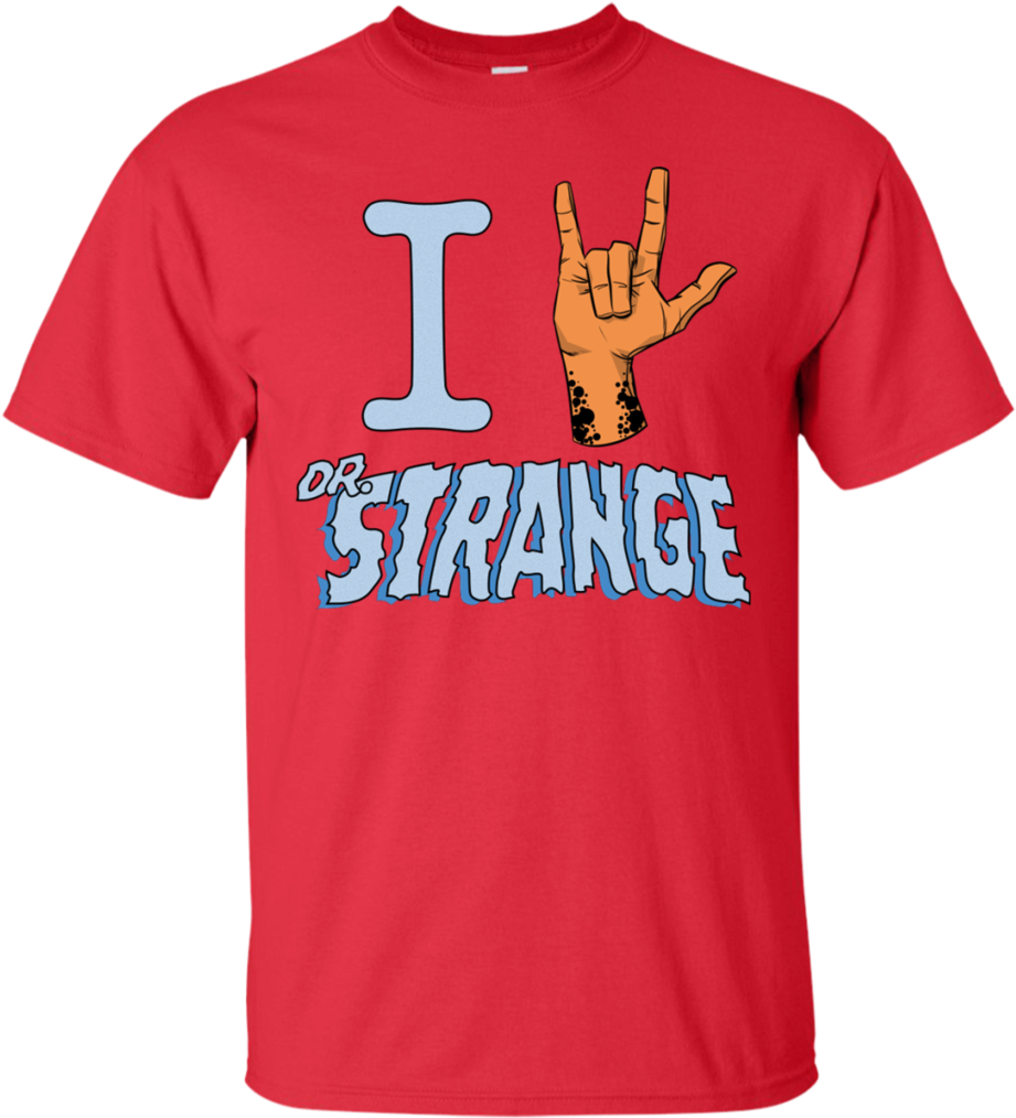 I Love Doctor Strange Blue Dr Strange T Shirt & Hoodie - Doctor Strange, Sorcerer Supreme Omnibus (1024x1024), Png Download