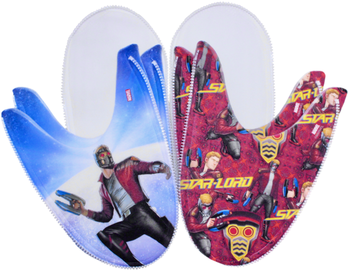 Star Lord Mix N Match Zlipperz Set - Surfboard (900x900), Png Download