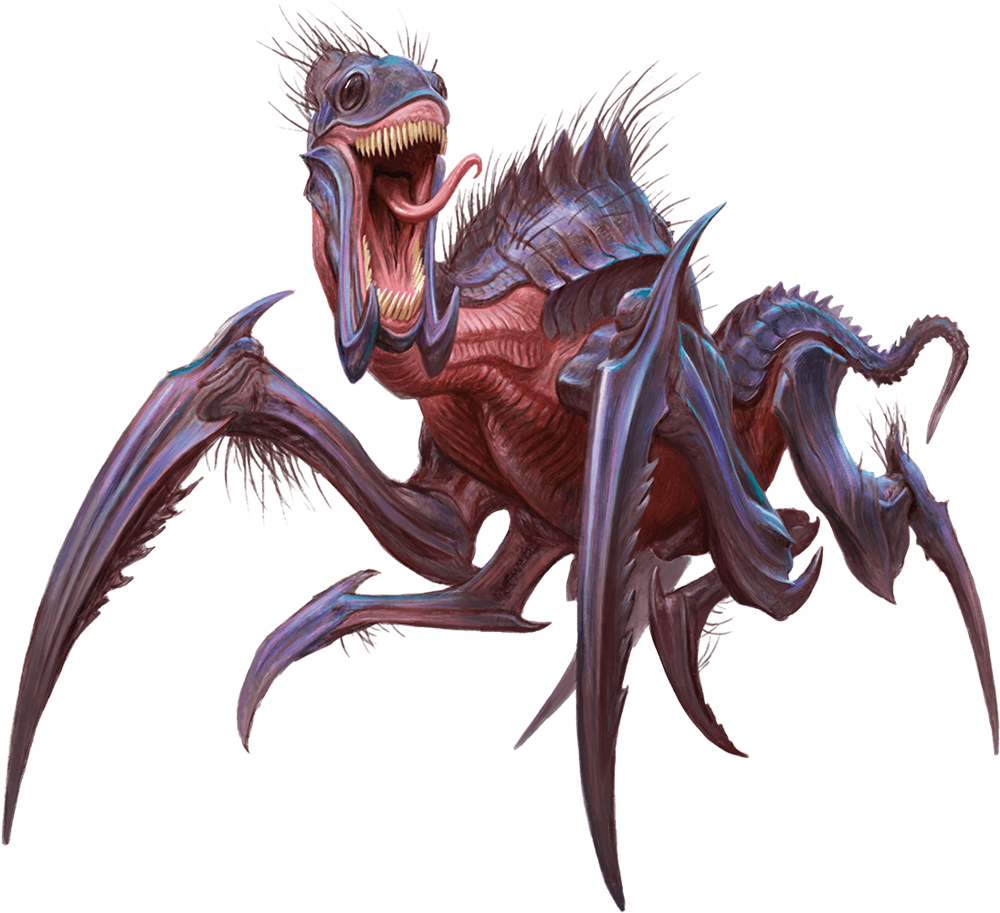 2 - Mordenkainen's Tome Of Foes Kruthik (1000x913), Png Download