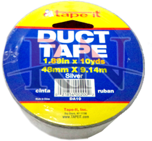 Tape It - Tape-it D10blk Duct Tape Black 1.89" X 10yds, (case (380x380), Png Download