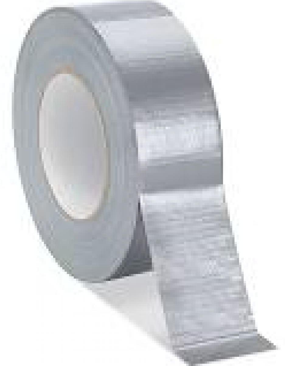 More Views - Duct Tape - 2" X 60 Yds, Silver - 4 Rolls - Uline - (1200x1200), Png Download