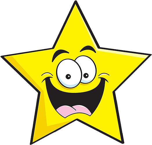 Our Team - Stars Drawing Black And White (525x560), Png Download