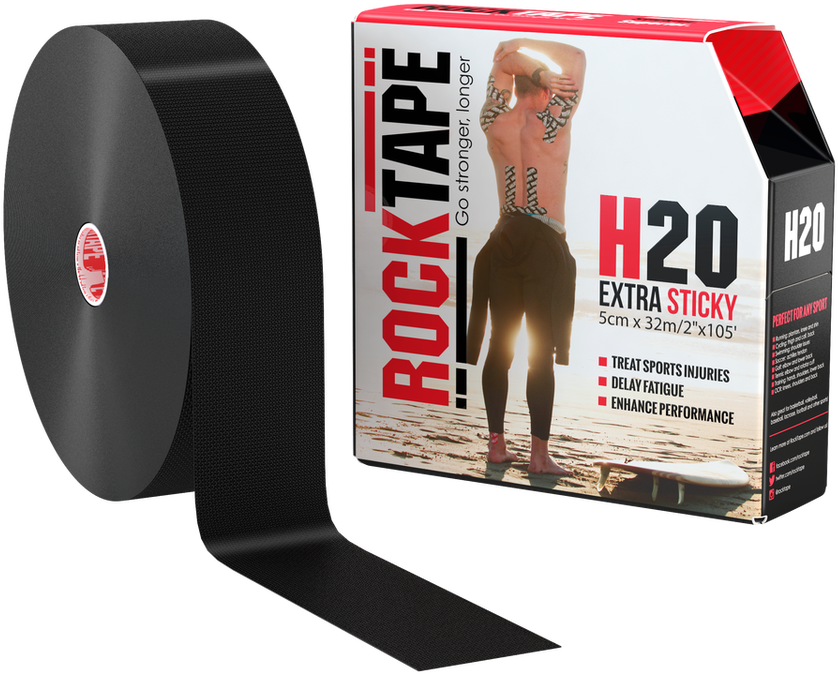 2" Bulk H2o Black - Rocktape H2o (1200x927), Png Download