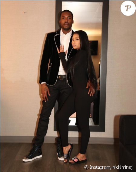 Nicki Minaj Et Son Chéri Meek Mill Au Mois De Novembre - Checkpoint Flat Mule Louis Vuitton (950x564), Png Download