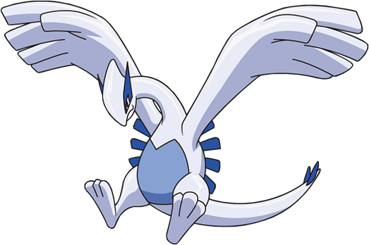Image Anime Png Pok - Pokemon Lugia (523x348), Png Download