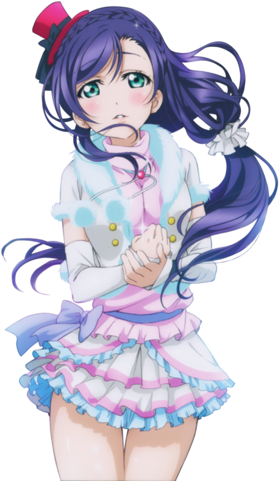 Nozomi Tojo Render By Poppyoreos-d8aurdc - Love Live Maki Snow Halation (799x1000), Png Download
