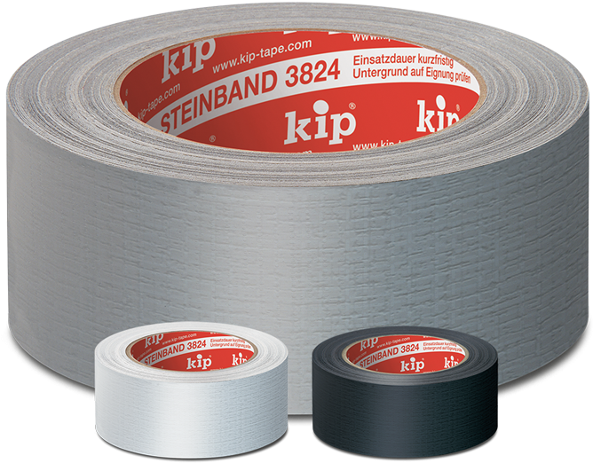 Kip Tape 3824 Steinband - Kip Steenband Reparatietape 3824 Zilver 38mm X 50m (800x800), Png Download