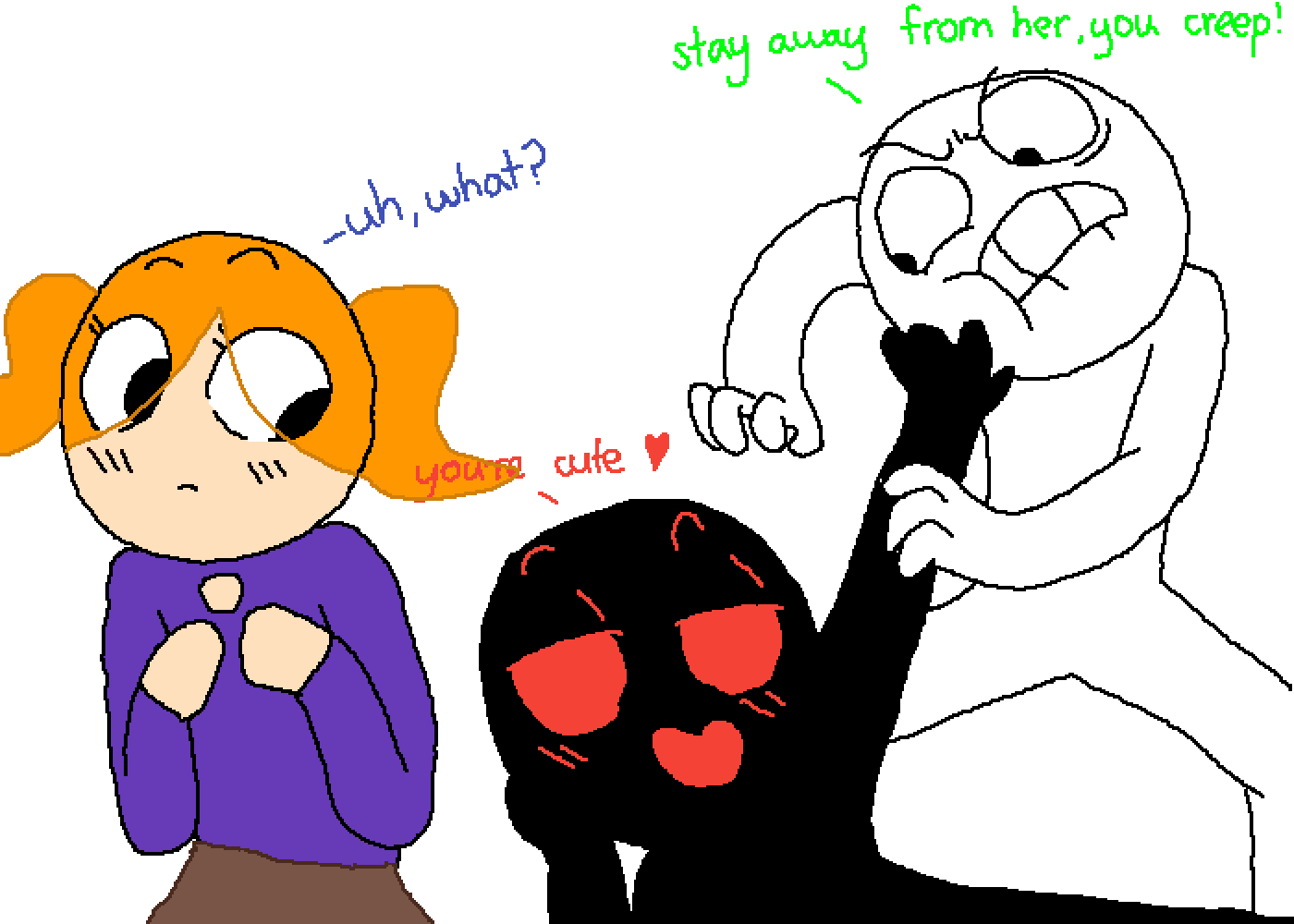 Pixilart - Cartoon (1400x1000), Png Download