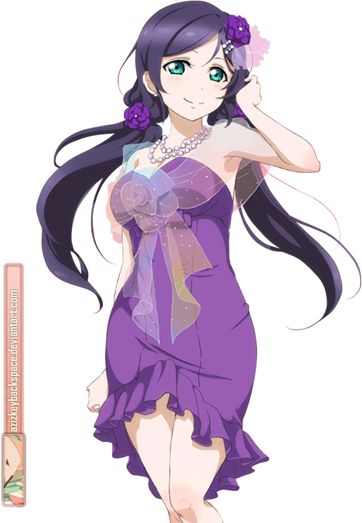 #328 Toujou Nozomi Sr - Render Love Live Toujou Nozomi (754x1060), Png Download
