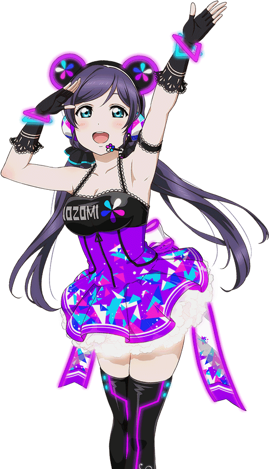 Nozomi Tojo Series - Love Live Cyber Nozomi (1024x1024), Png Download