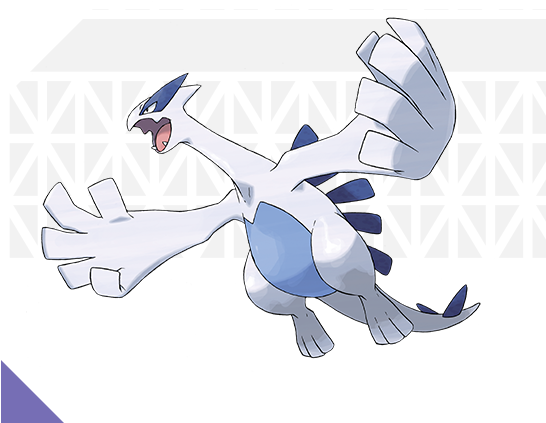 Lugia - Heartgold And Soulsilver [book] (545x500), Png Download