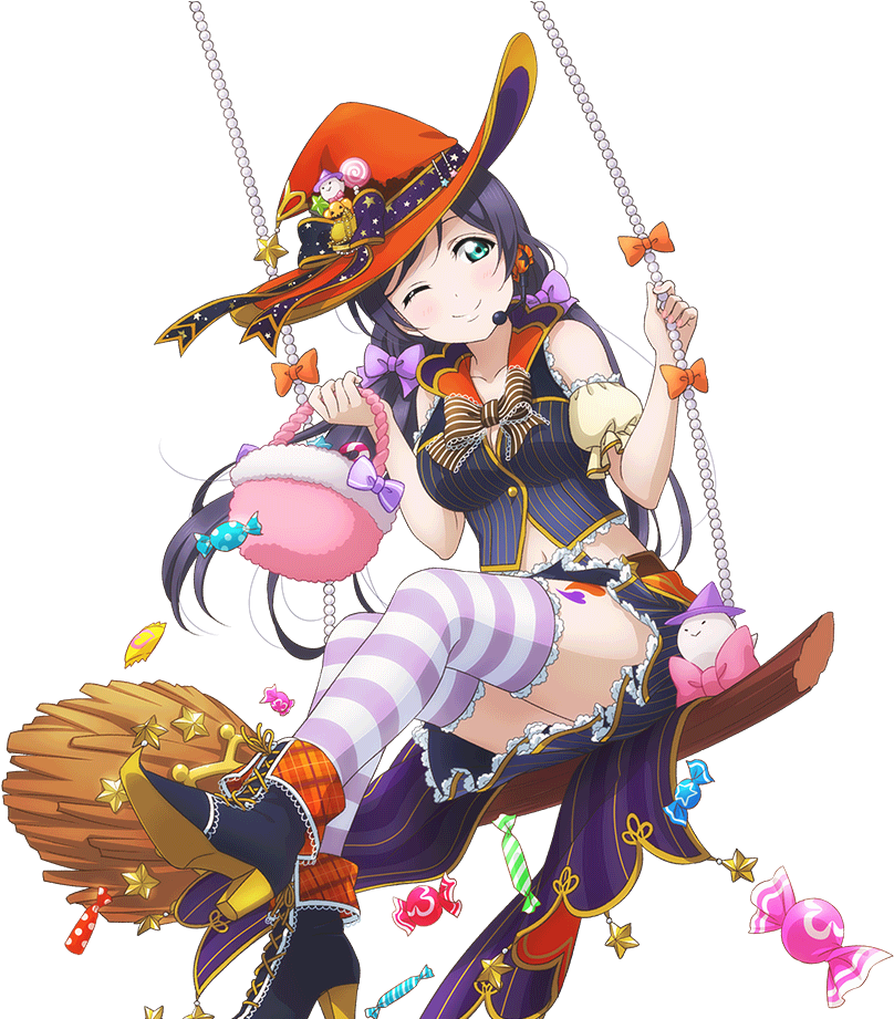 Share Render - Tojo Nozomi - Nozomi Tojo Halloween (1024x1024), Png Download