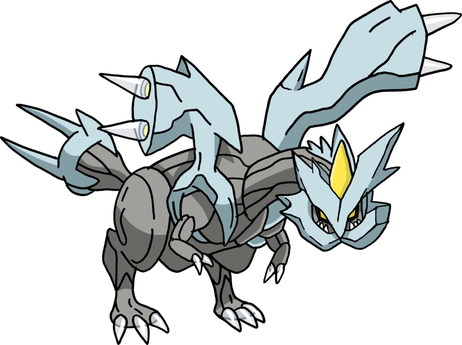 View Kyurem , - Pokemon Shiny White Kyurem (900x673), Png Download
