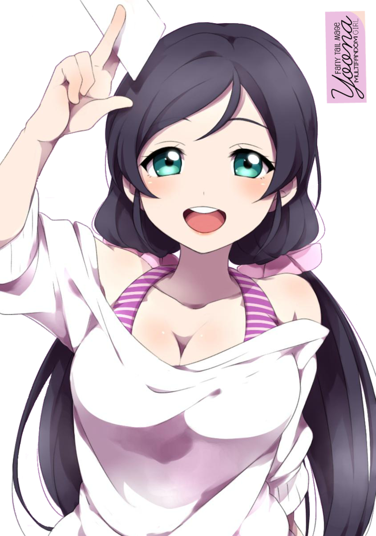 Love Live Nozomi Toujou Render By Yoonafandom-d8jvwai - Anime Love Live Nozomi (748x1067), Png Download