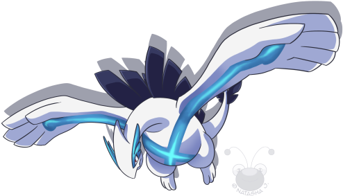 Mega Lugia Picture Of Pokemon - Apocalypse Lugia (500x291), Png Download