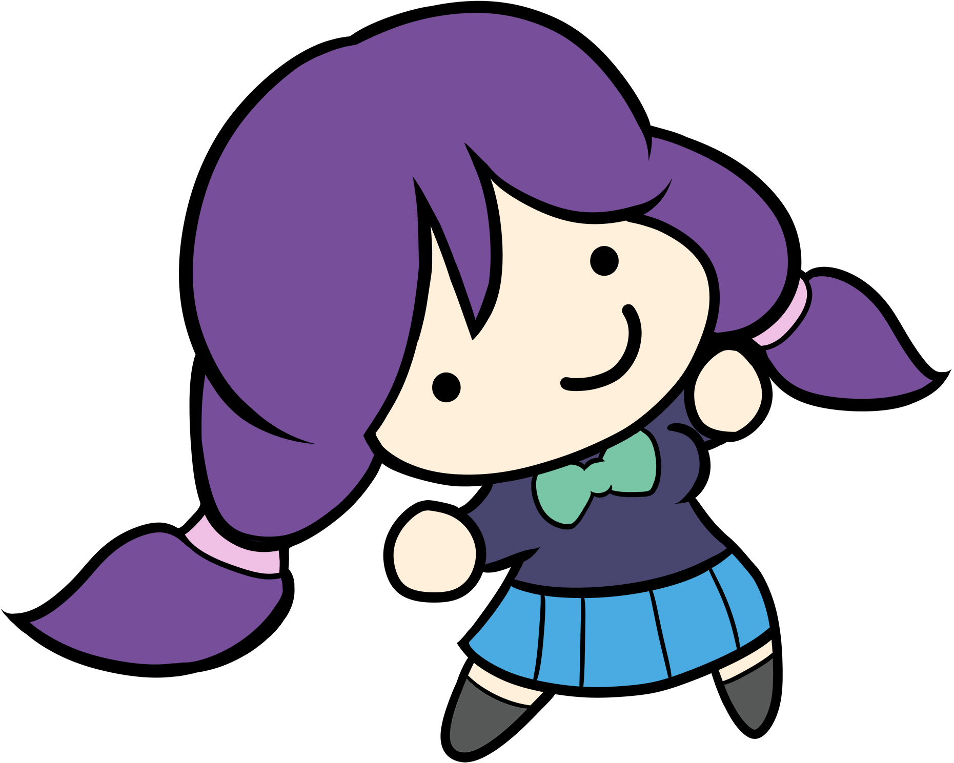 I Am Proud To Present - Love Live Smol Nozomi (500x399), Png Download