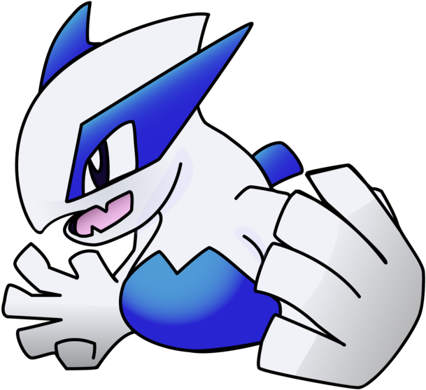 Pokemon Clipart Lugia - F2u Pokemon Vector (894x894), Png Download